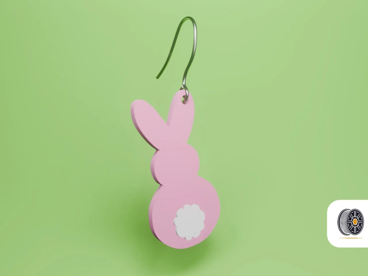 Cottontail Cuties | An Easter Bunny Earring GIft view 2