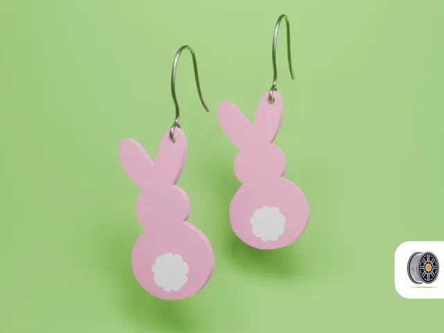 Cottontail Cuties | An Easter Bunny Earring GIft