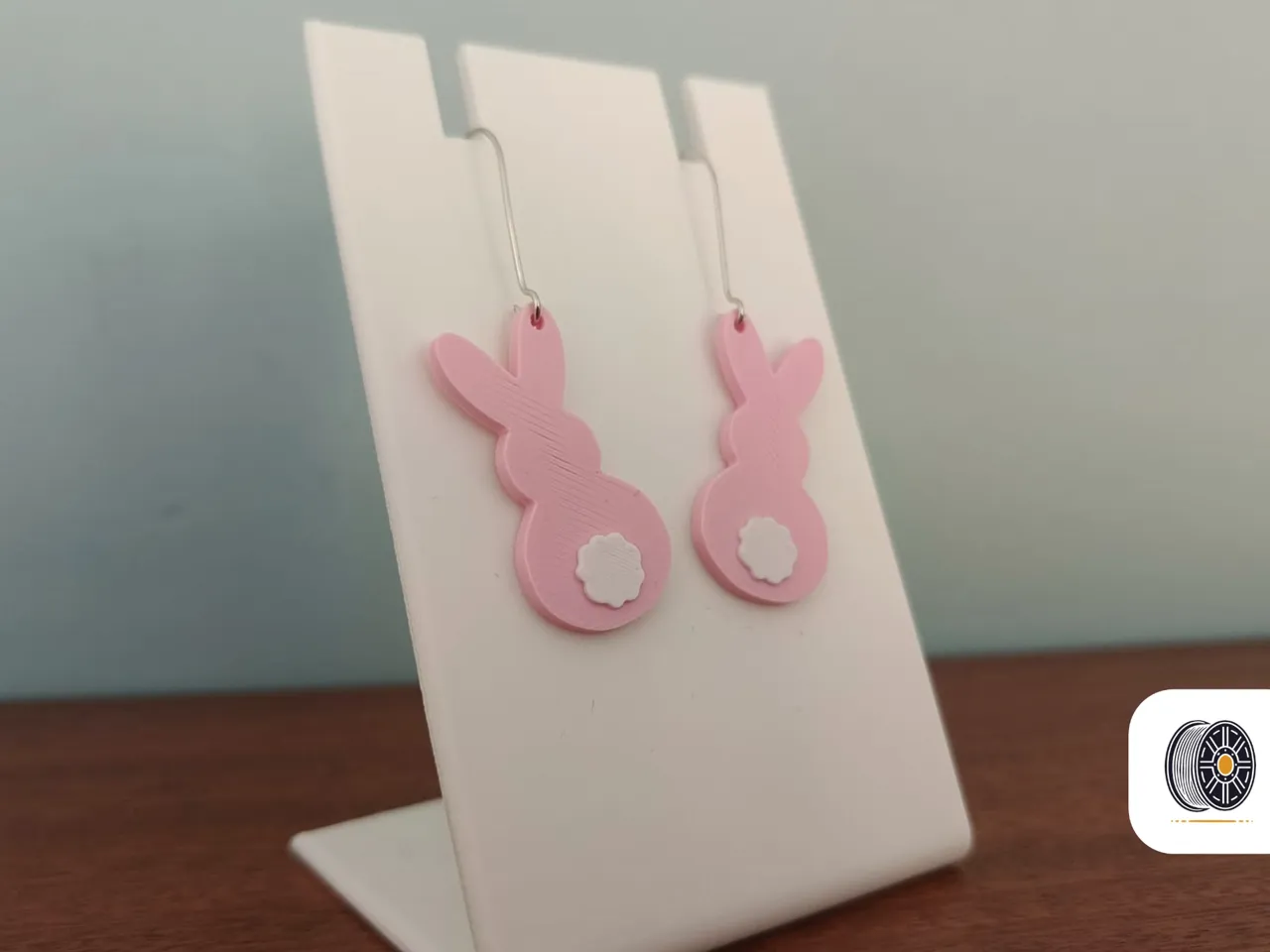 Cottontail Cuties | An Easter Bunny Earring GIft view 3