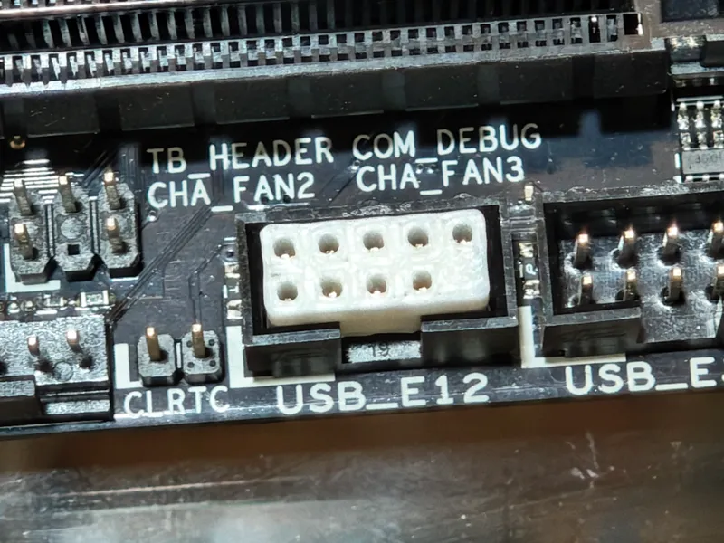 主板接针保护壳-USB2.0+开机键
