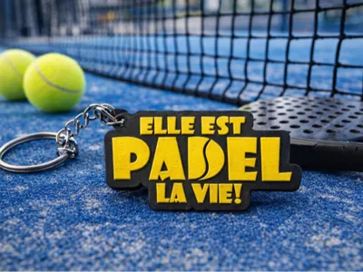 Padel keychain