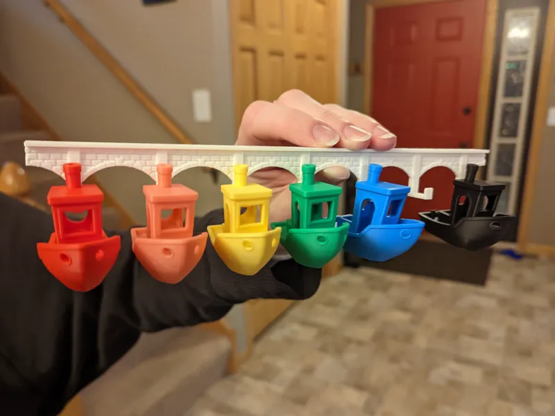 Benchy Display Bridge Style Hanger