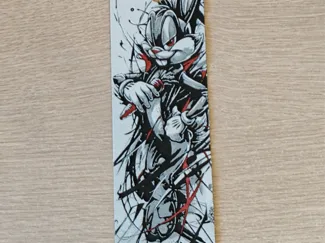 Bugs Bunny The super hero  bookmark.