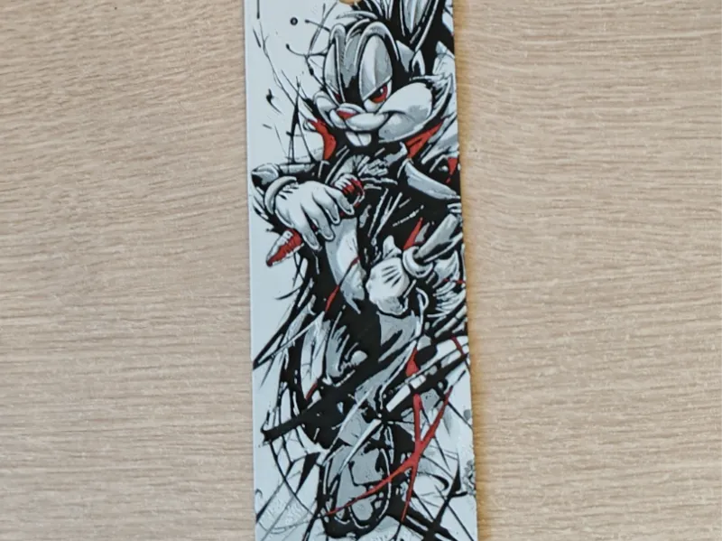Bugs Bunny The super hero  bookmark.