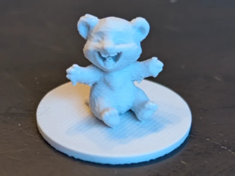 Petit ourson sur socle de 25 mm pour Dnd