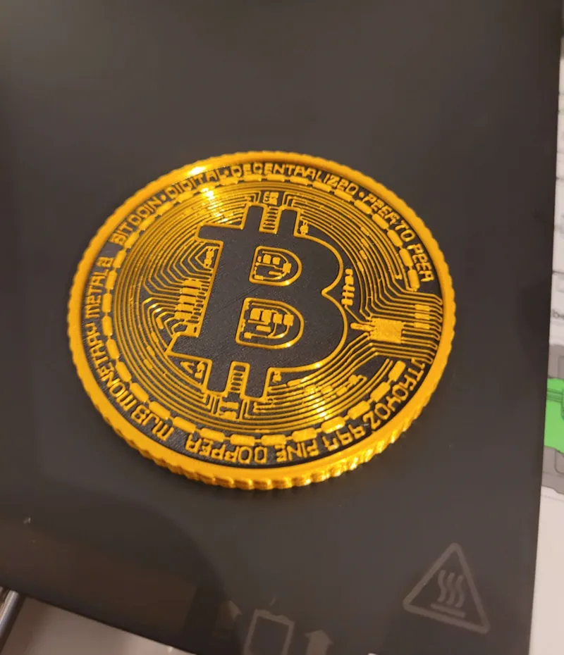Bitcoin by 3DDesigner (High Resolution)