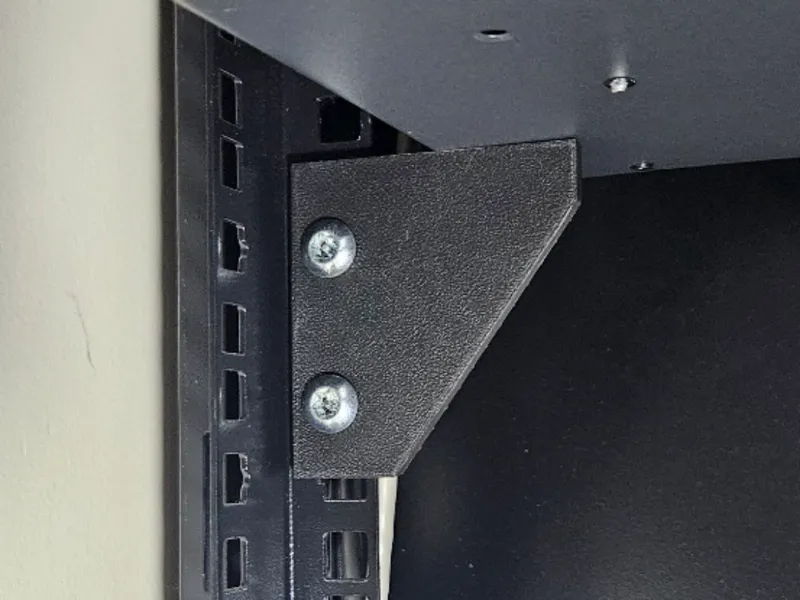 ATX Rear Support for Railless Server Rack Cabinet