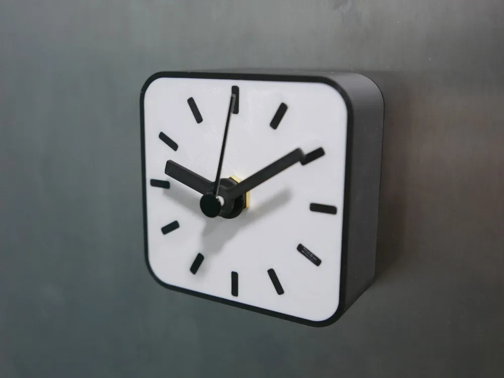 CLOCK MAGNET by AFO3D - MakerWorld