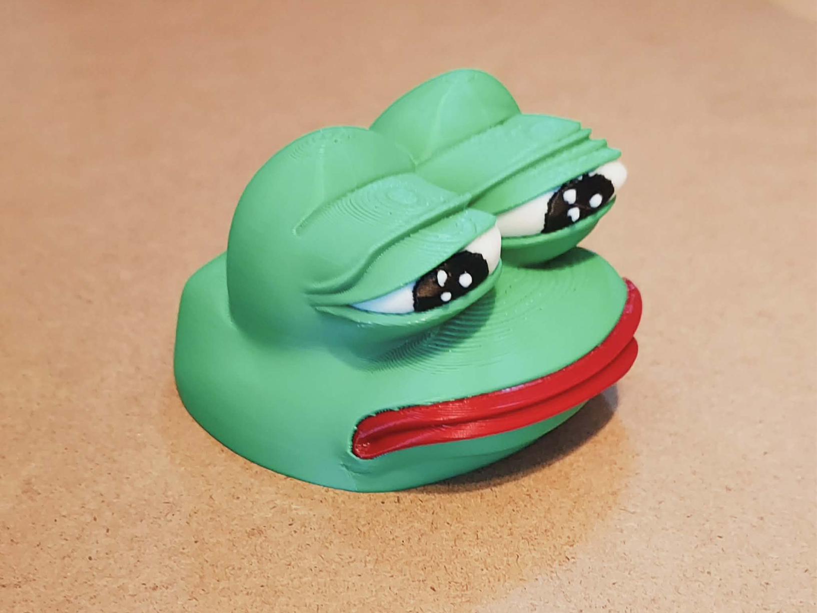 Miniatura 1 do modelo 3D Sad Pepe