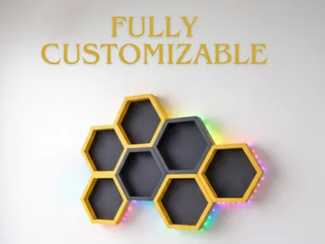 Hexagon Wall Decorations
