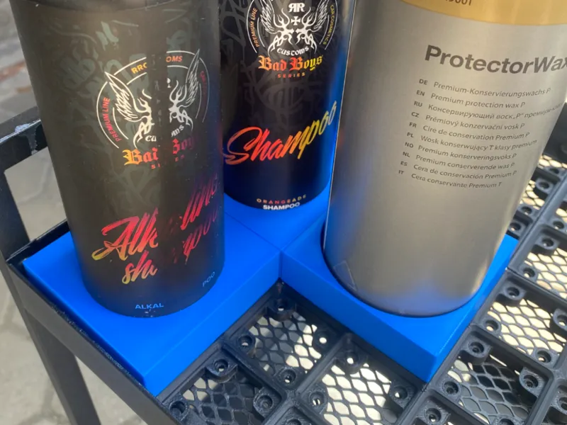 Gridfinity 2x2 simple bottle holder