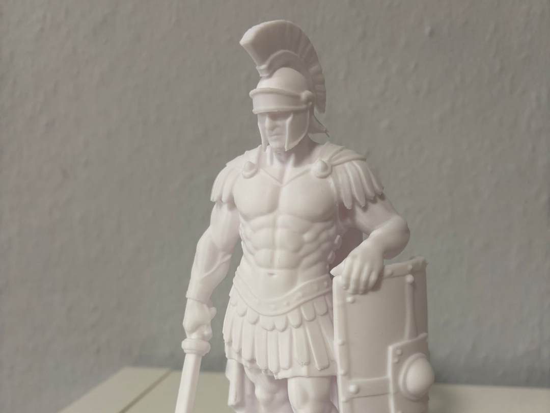 Antike Kriegerstatue