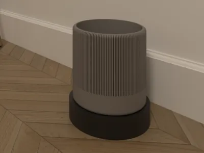 VASE WITH BASE 