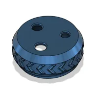Lid with Holes at 0.3-0.4 Inch Diameters