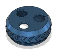 Lid with Holes at 0.5-0.6 Inch Diameters