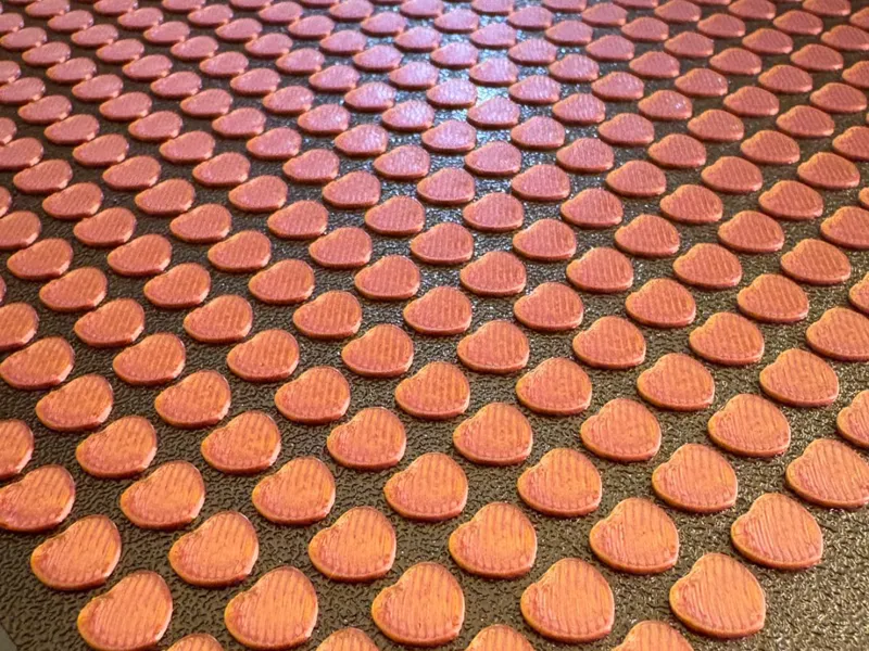 Valentines Heart Table Confetti