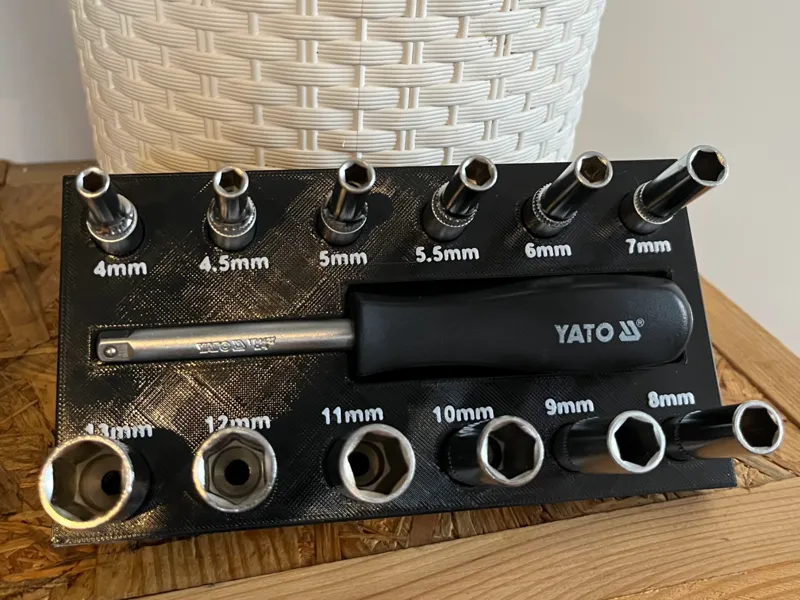 YATO Socket Screwdriver Organizer