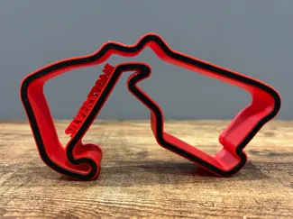 Silverstone Circuit Race Track Decoration