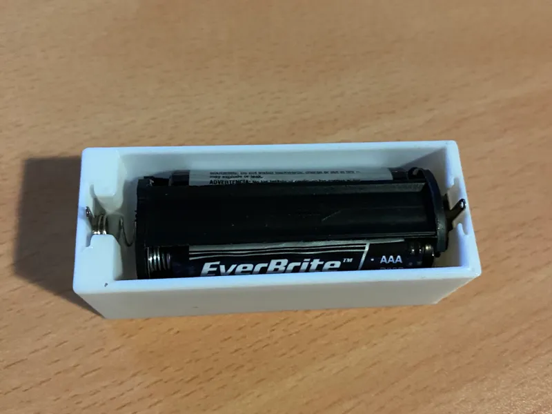 Tri triple A battery casing for projects