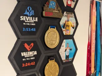 Hexa Display - Medals, Photos, Logos, Text, etc