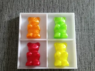 Gummy Bear - Pop Art - Fridge Magnet - Wall Mount