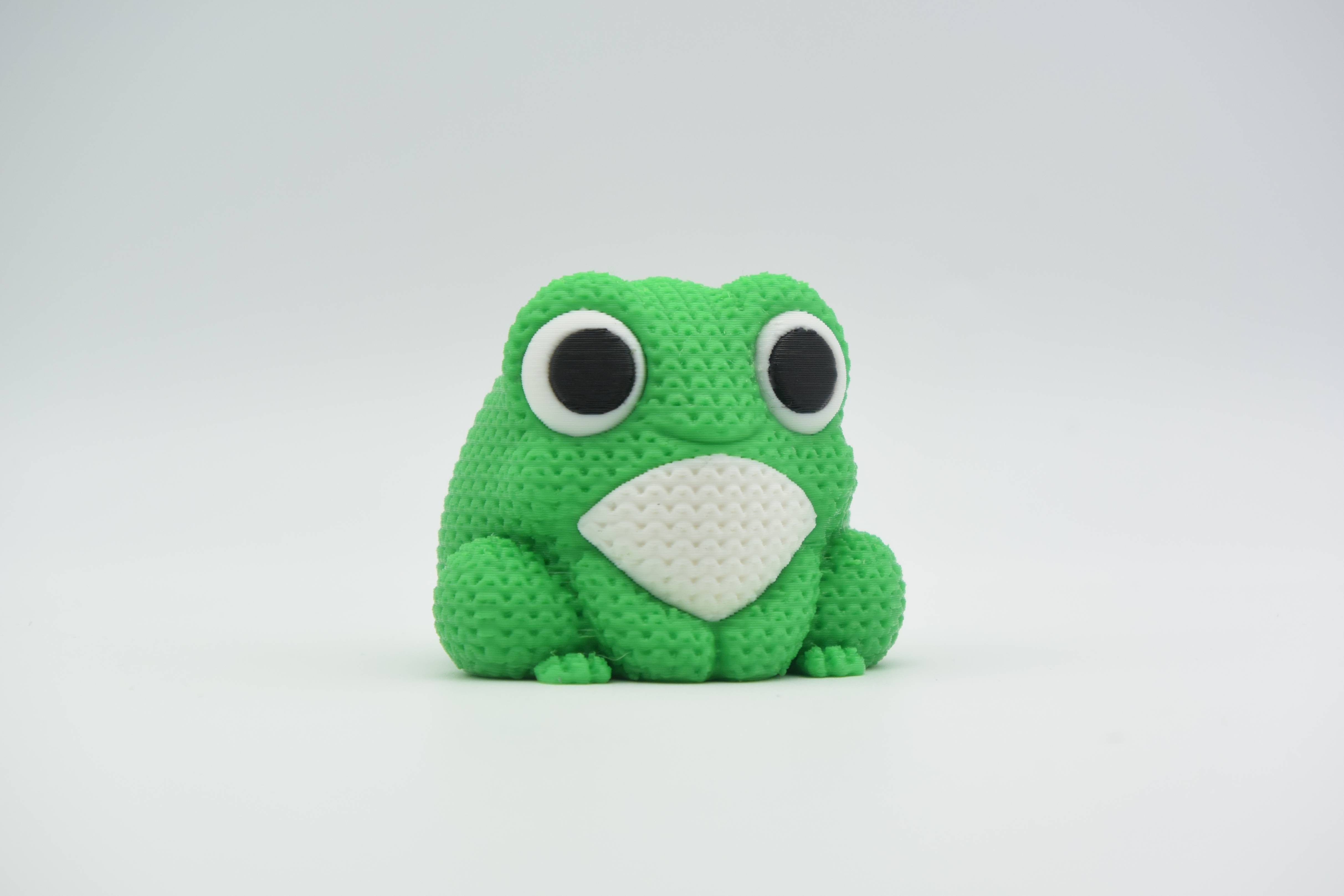 Miniatura 2 do modelo 3D Knitted Frog
