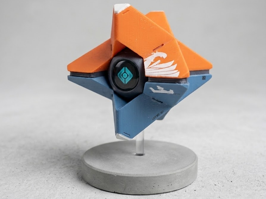 3D Printed Destiny Ghost Model