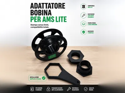 Deeple Spool Adapter AMS lite V2 - Updated