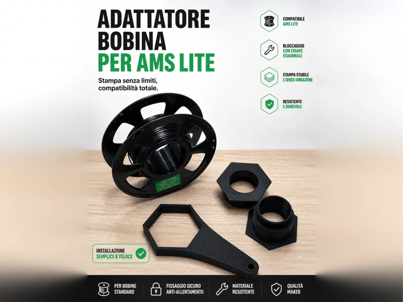 Adattatore Bobine Deeple ams lite V2 -Aggiornato