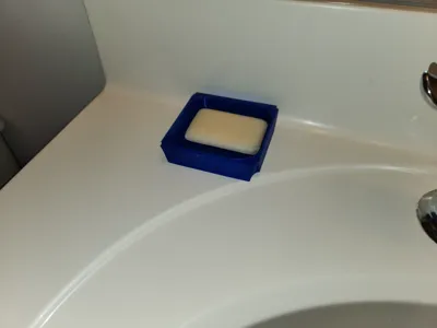 Square Soap Dish.