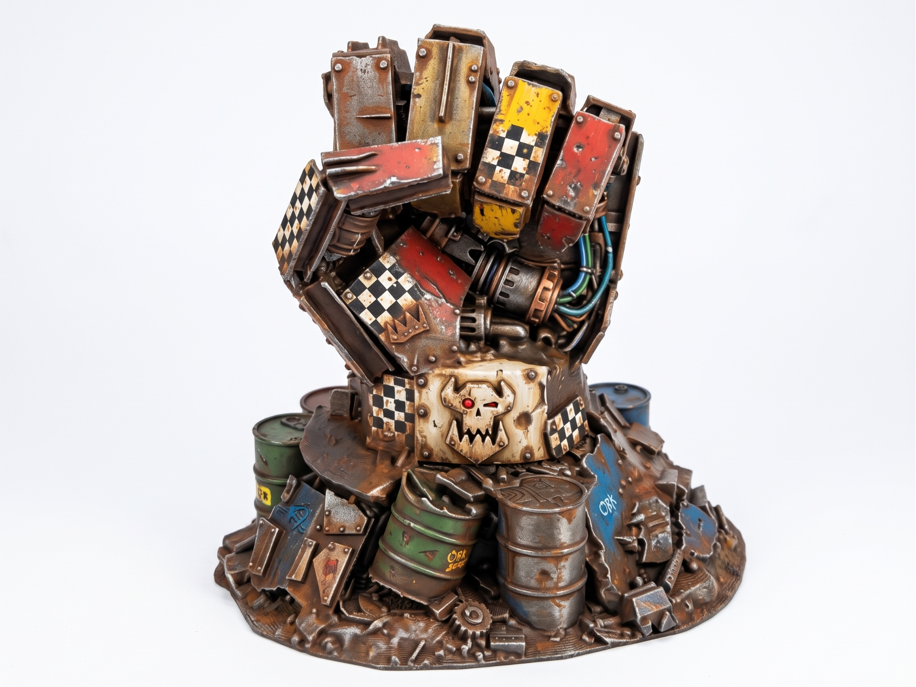 Ork Badlands Scrap Totem Wargaming Scatter Terrain - 1