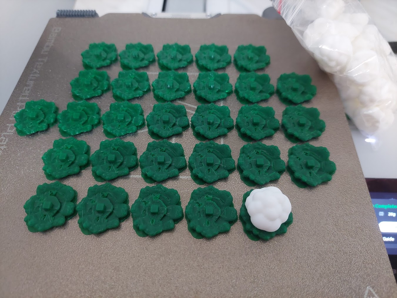 Miniatura 2 do modelo 3D Cauliflower