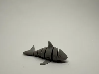 Cute Articulated Shark