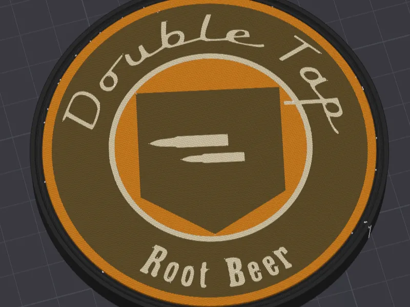 Double Tap Coaster