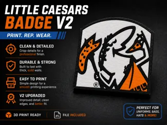Little Caesars Badge V2