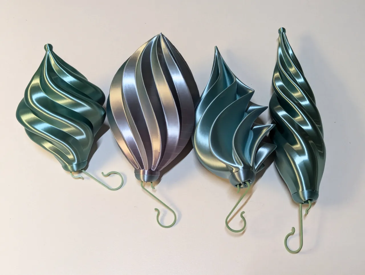 Christmas ornaments view 2