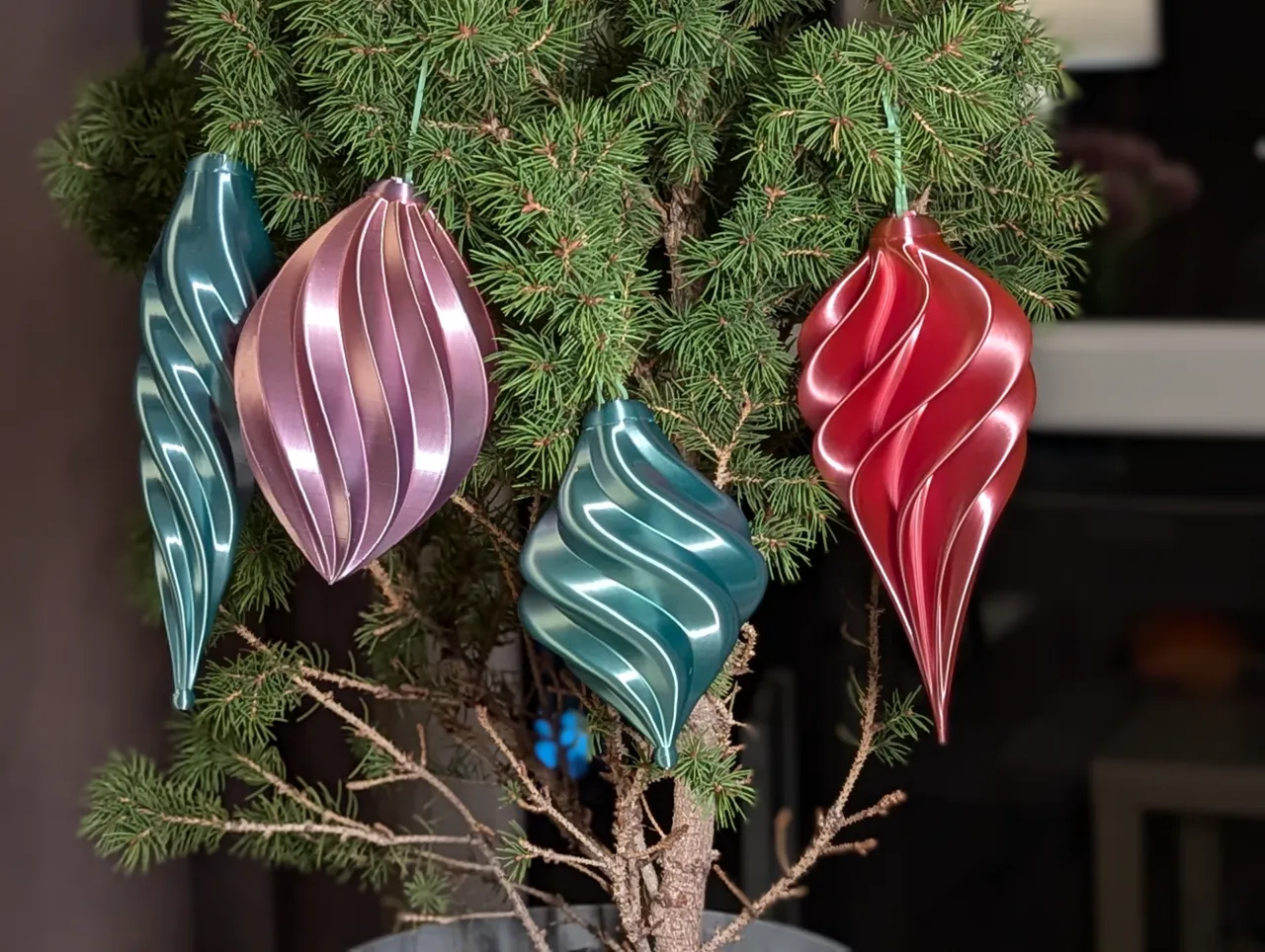 Christmas ornaments view 4
