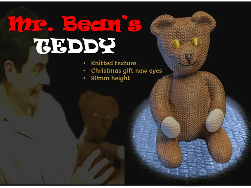 Mr Bean´s Knitted Teddy 