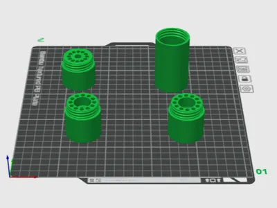 4mm Screwdriver Bit Storage Box
