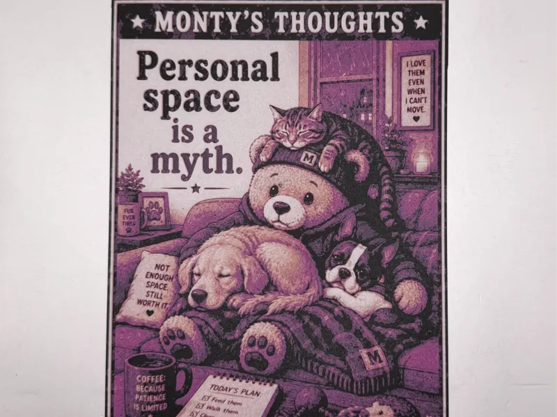 Montys Thoughts - Personal Space