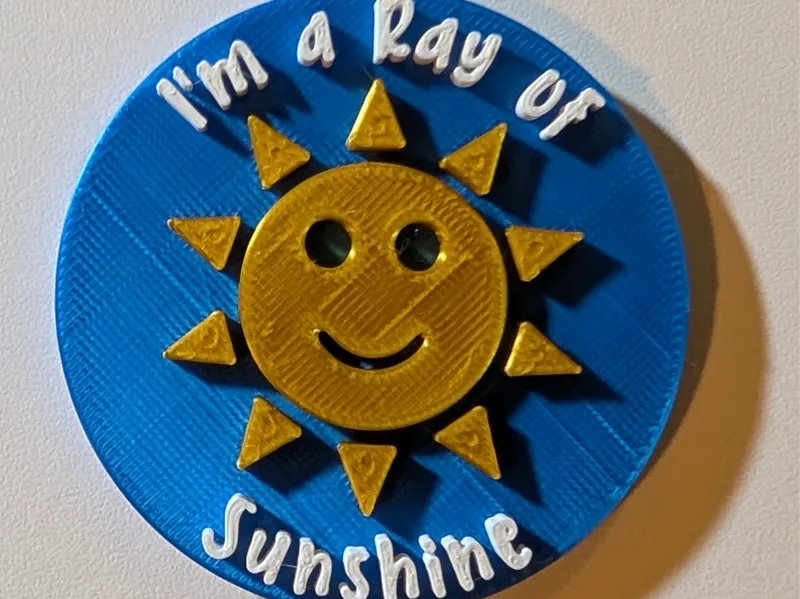 I'm a Ray of Sunshine Magnet