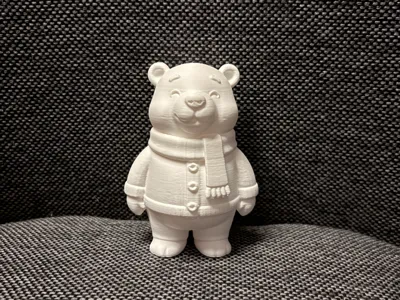 winter polar bear
