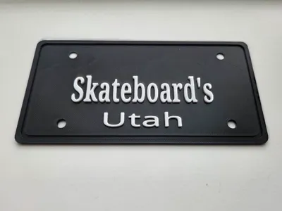 Custom License Plate