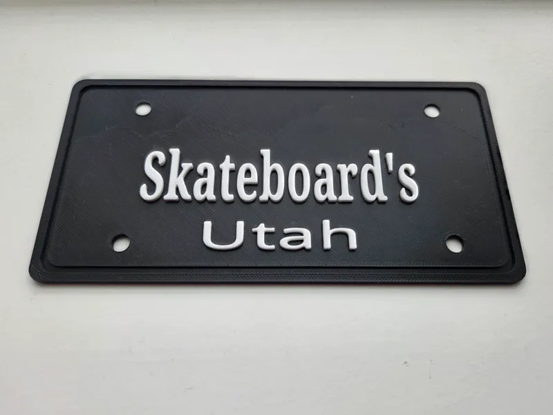 Custom License Plate