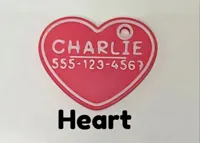 ID tag heart