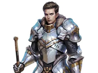 Dungeons and Dragons: Paladin miniature