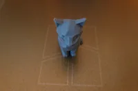 Chat low poly — photo 2