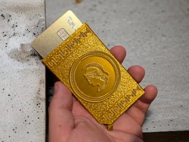 Spartan Bank-Card Holder - Support-Free • 4-Card
