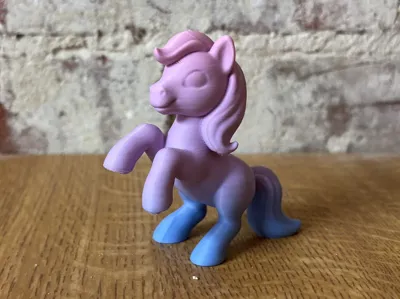 My Little Pony Gen 1 Fan Art "So excited"