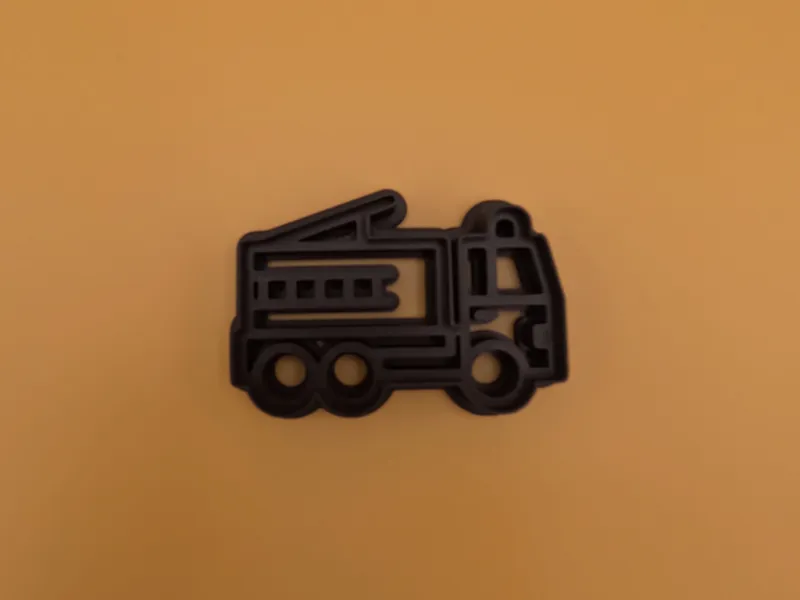 Firetruck Cookie Cutter